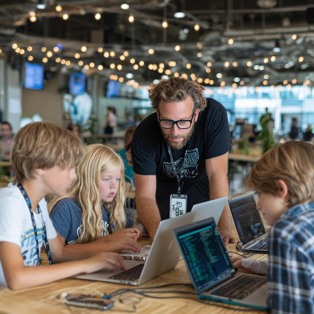 Shawn Lindsey, lead instructor at Vibe Code Academy Delaware, teaching coding to students in Wilmington. Professional software engineer with 20+ years experience providing hands-on programming instruction for kids and adults.